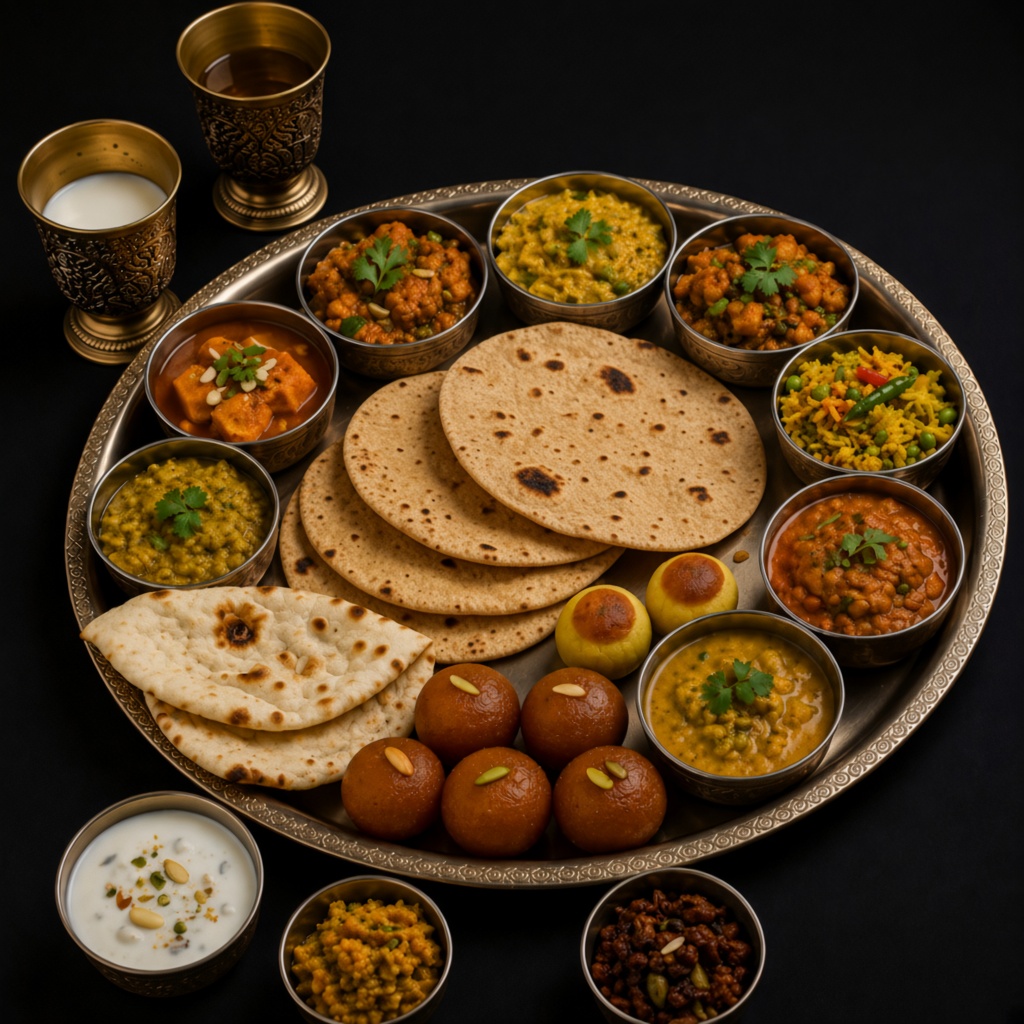 Lunch Thali offer plate